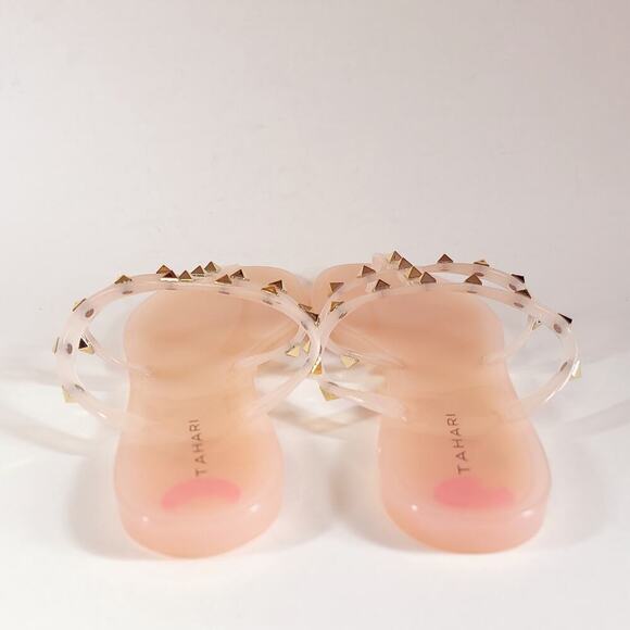 Tahari Sandals Womens Size 8.5 Pink Blush Lila Slide On Summer​​ - Picture 6 of 11